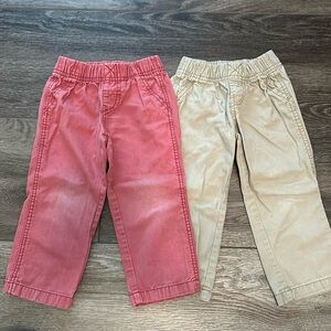 2 pairs of Boy’s Carter’s Bottoms Sz 2T